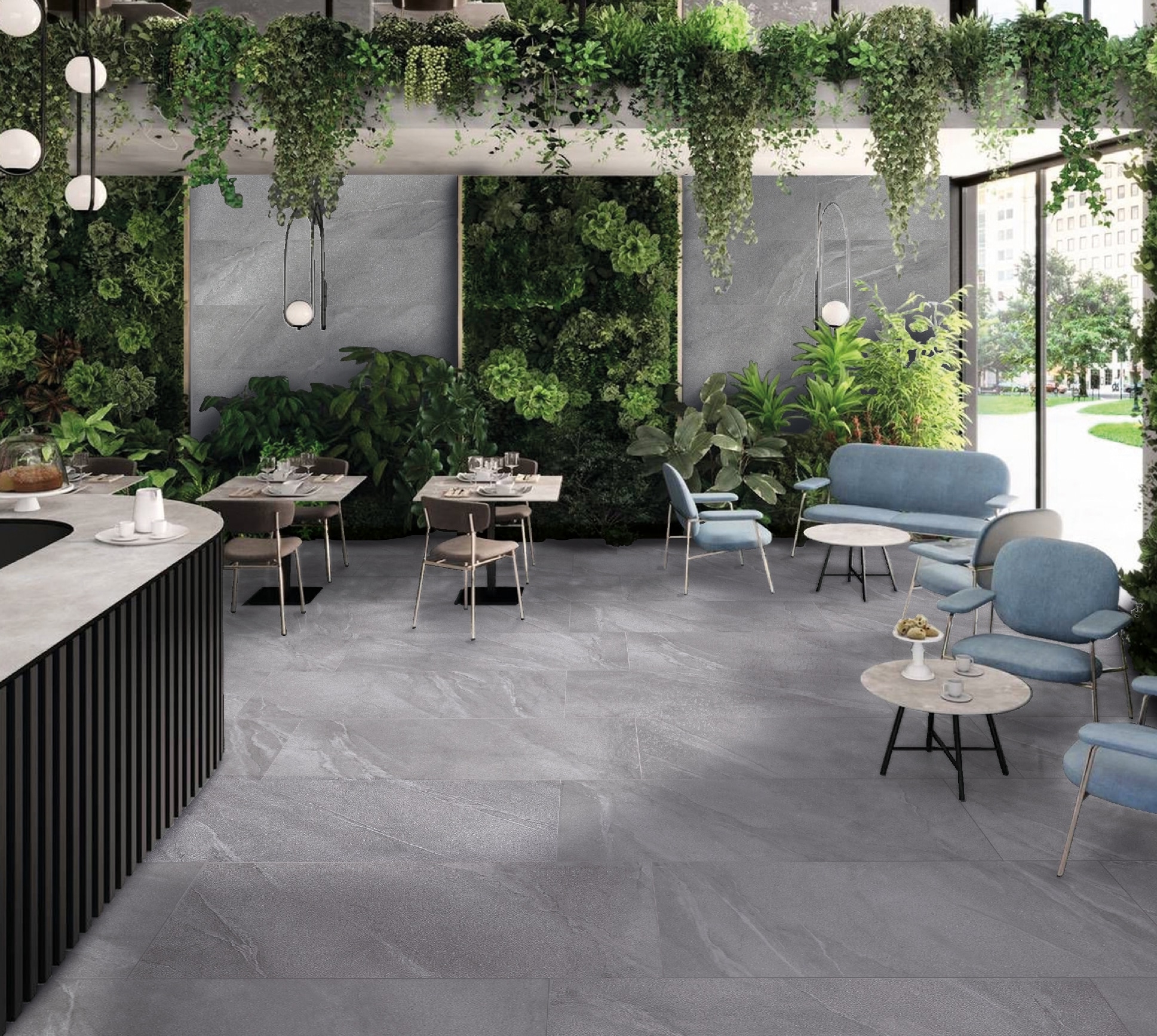 Bodenfliese Kersano ATMOS Iron 60x120