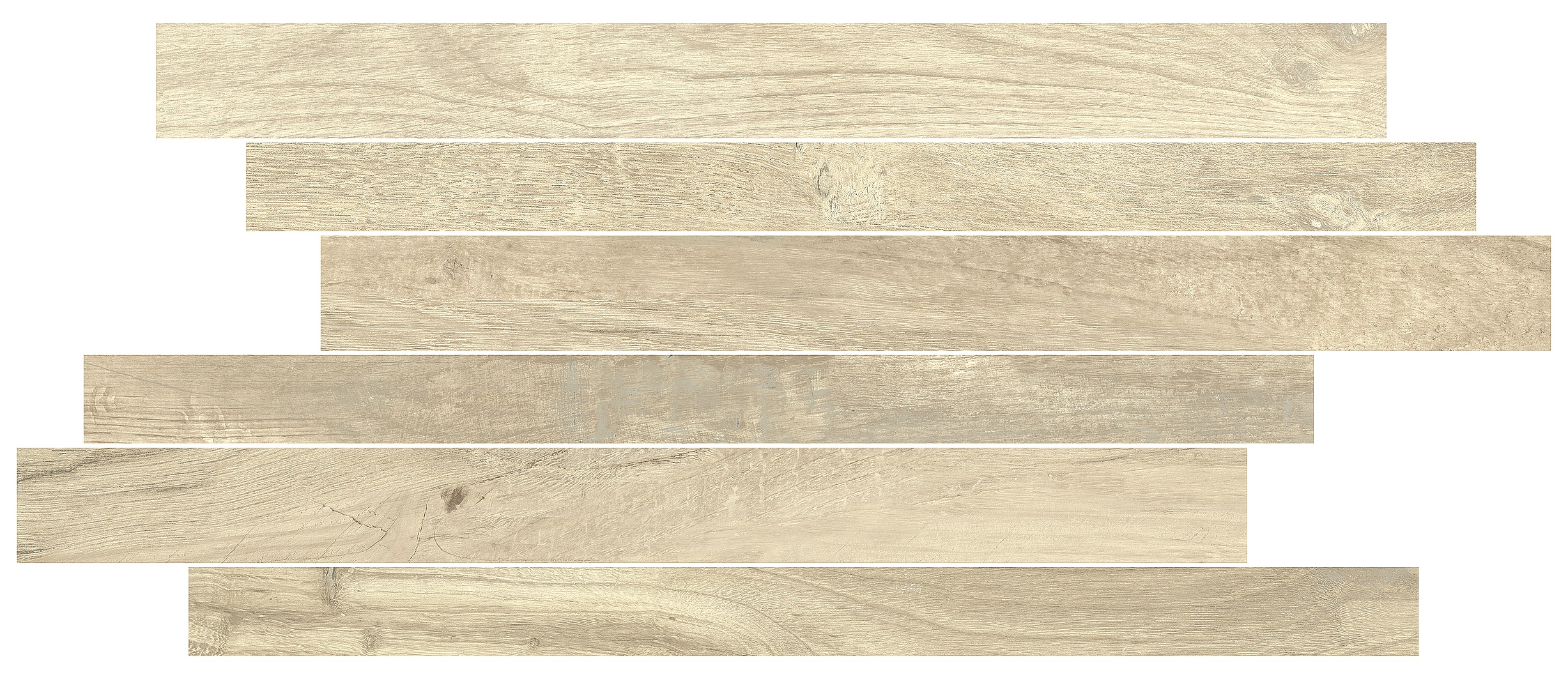 Mosaik Castelvetro WOODLAND Stick almonds 20x40