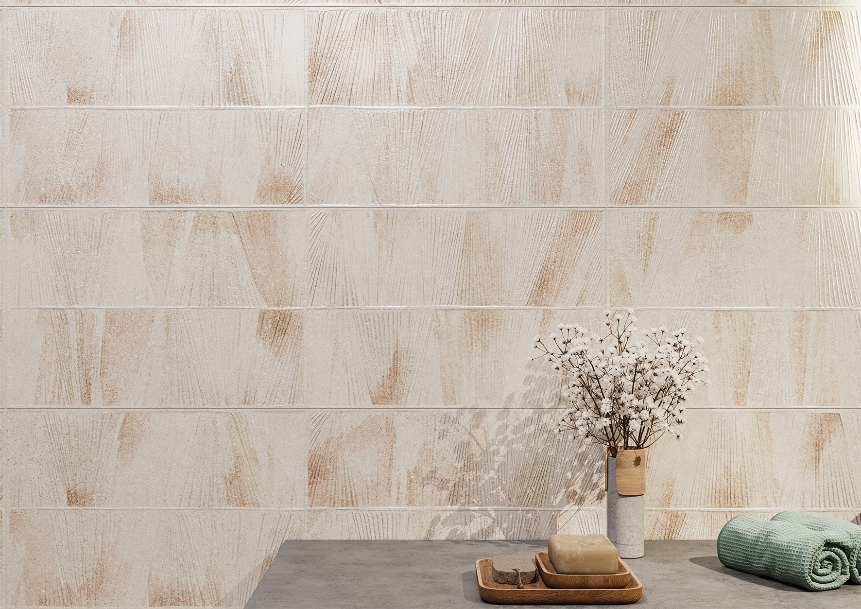 Wandfliese BellaVita LUNE beige 30x90