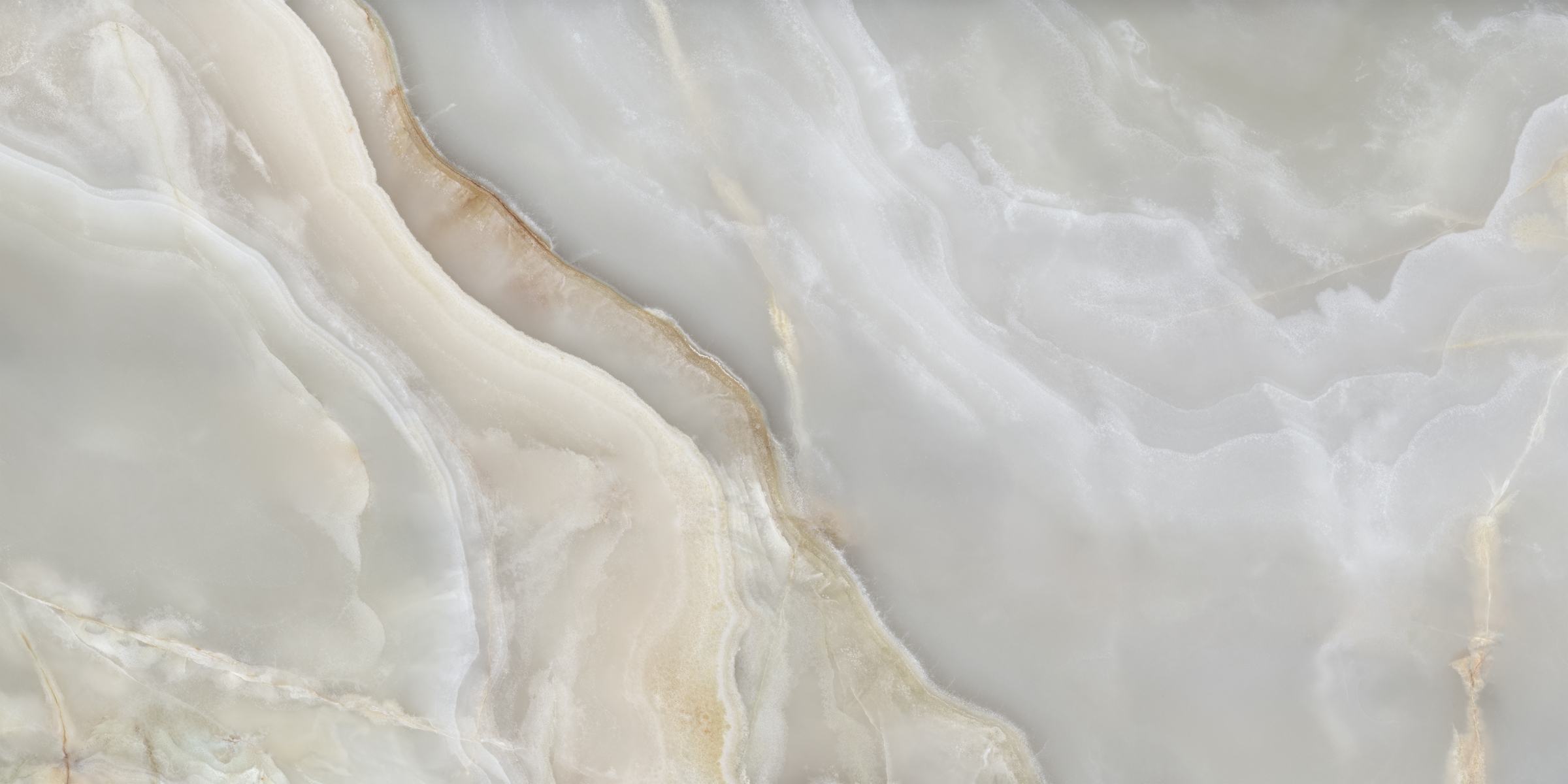 Bodenfliese La Fabbrica ONICE IRIDE argento 60x120