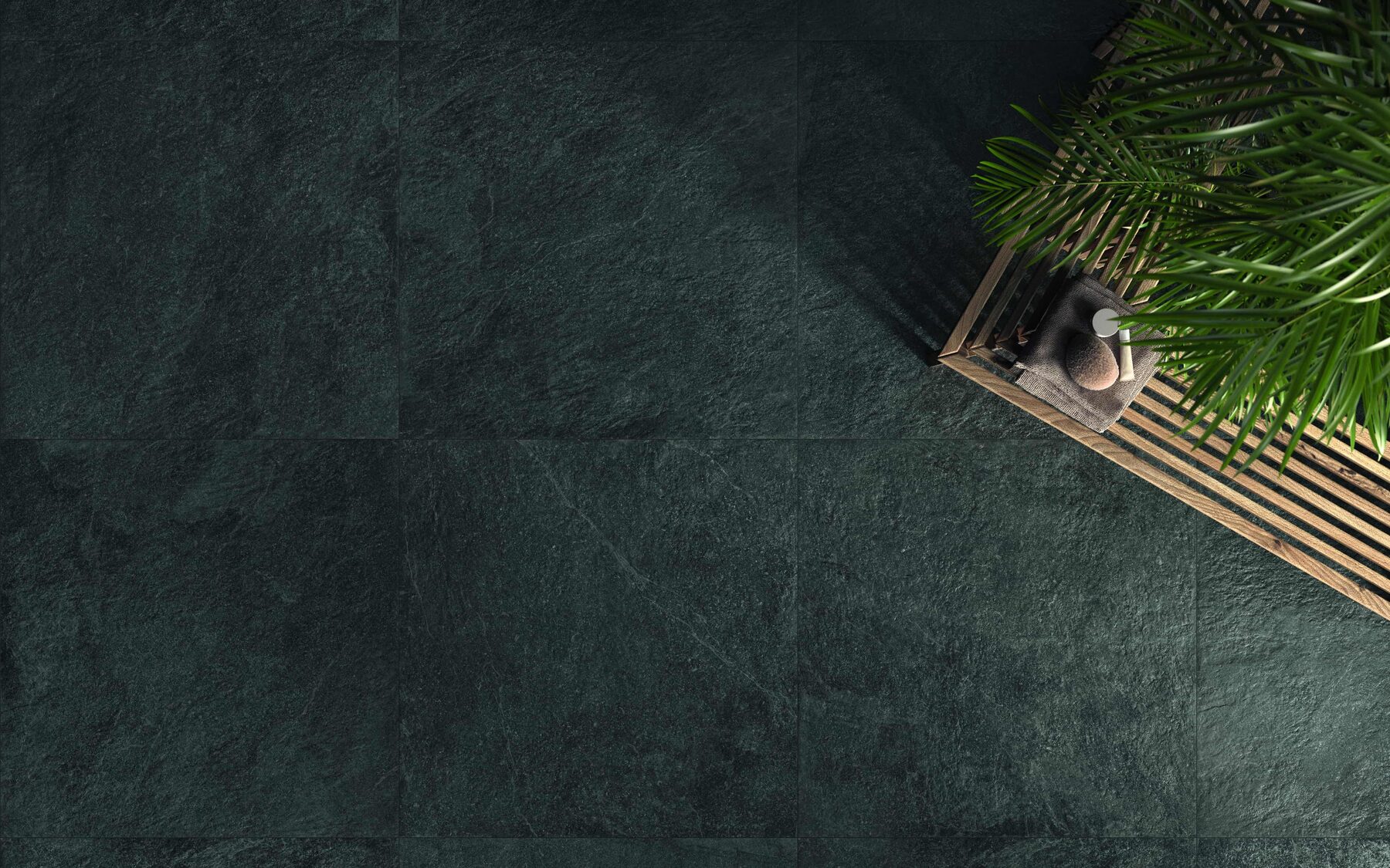 Bodenfliese PIETRA ANTICA Grip black 100 X 100