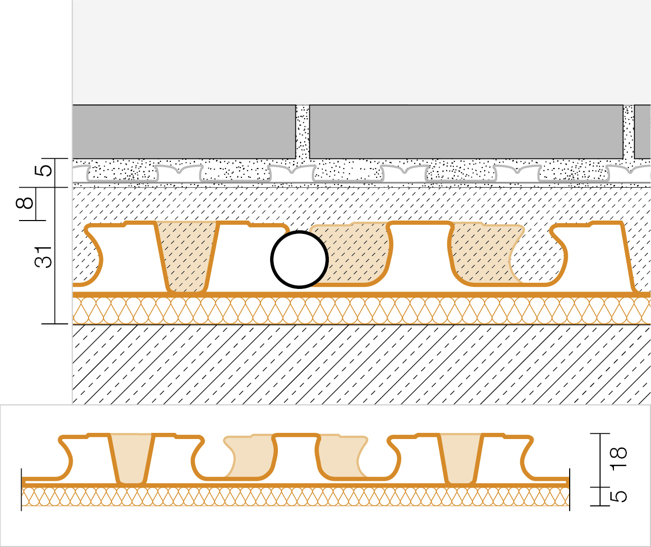 BEKOTEC-EN 18 FTS Estrichplatte