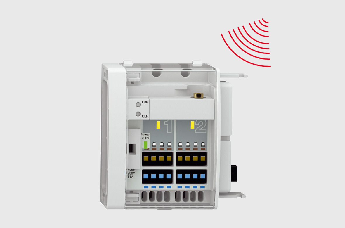 BEKOTEC-THERM-AR2WL Raumsensor Anschluss-Modul (W)