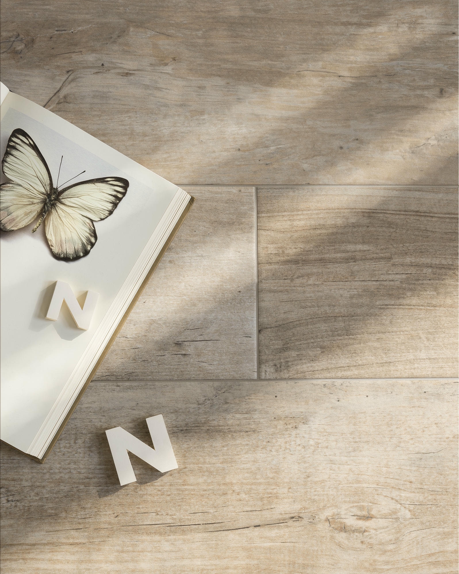 Bodenfliese Sintesi TIMBER tortora 20x80