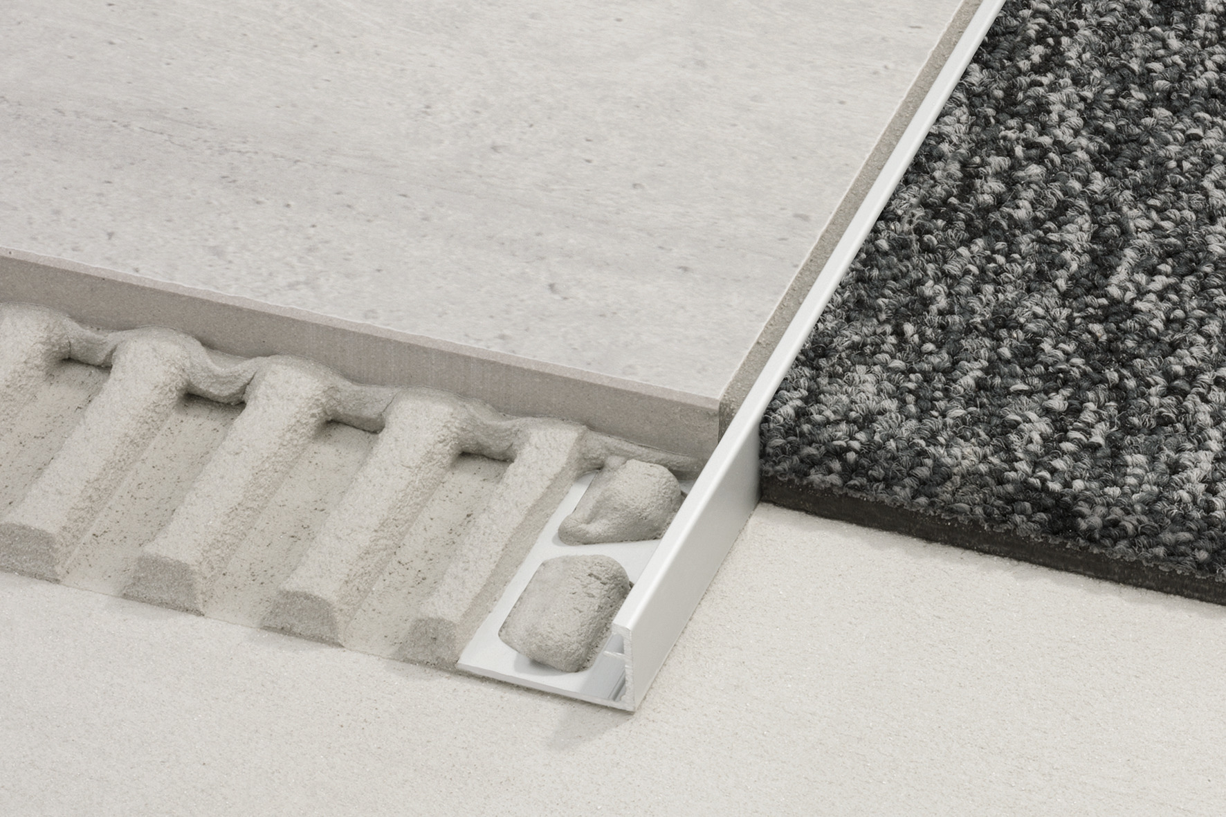 SCHIENE-A 1,0m Abschlussprofil 15mm