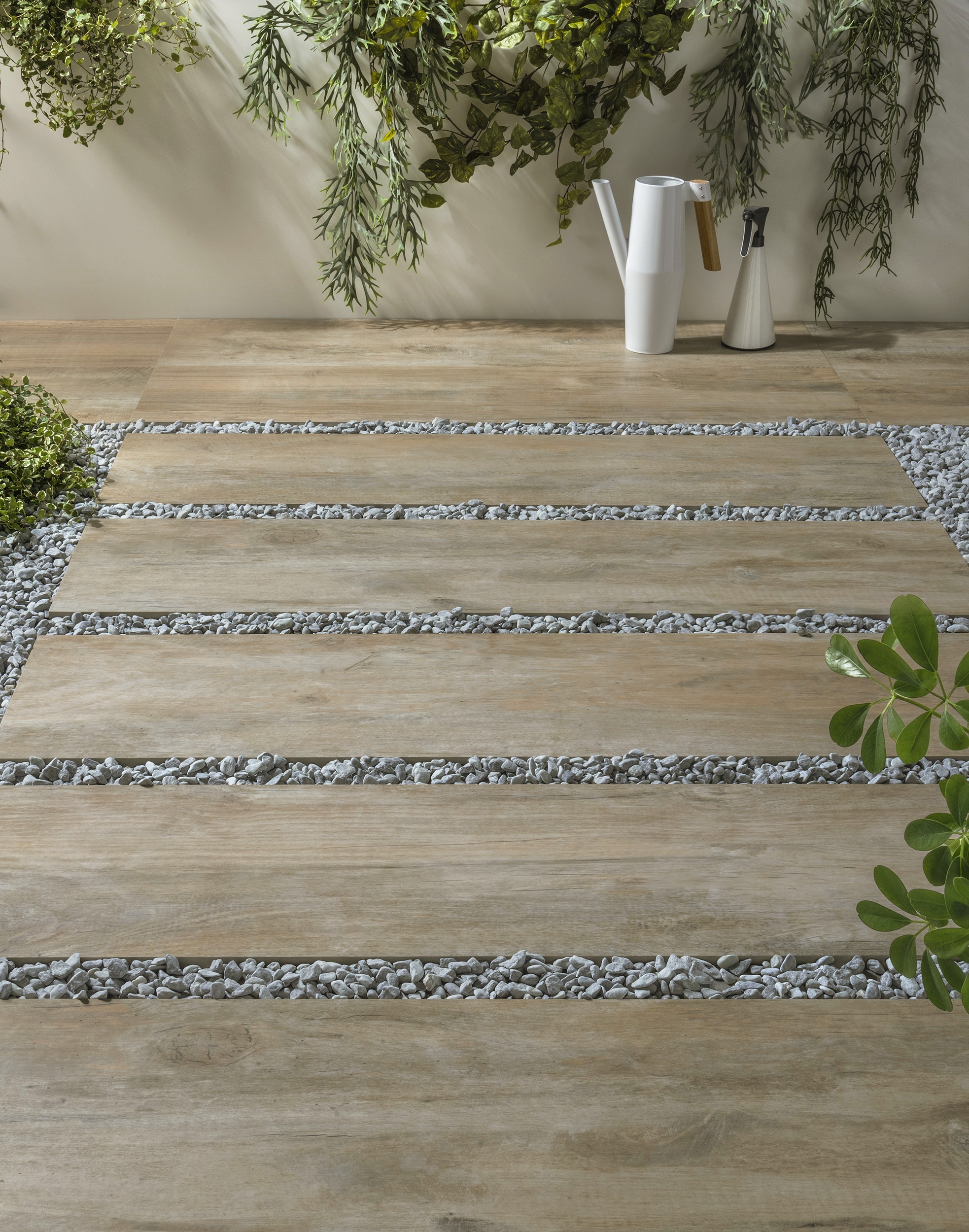 Outdoor-Fliese Sintesi TIMBER tortora 30x120