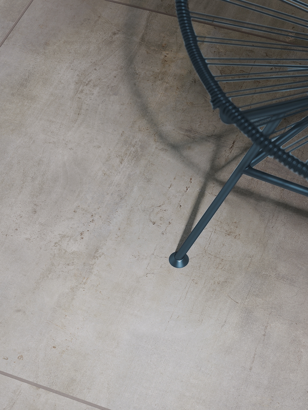 Bodenfliese Flaviker REBEL silver 80x80