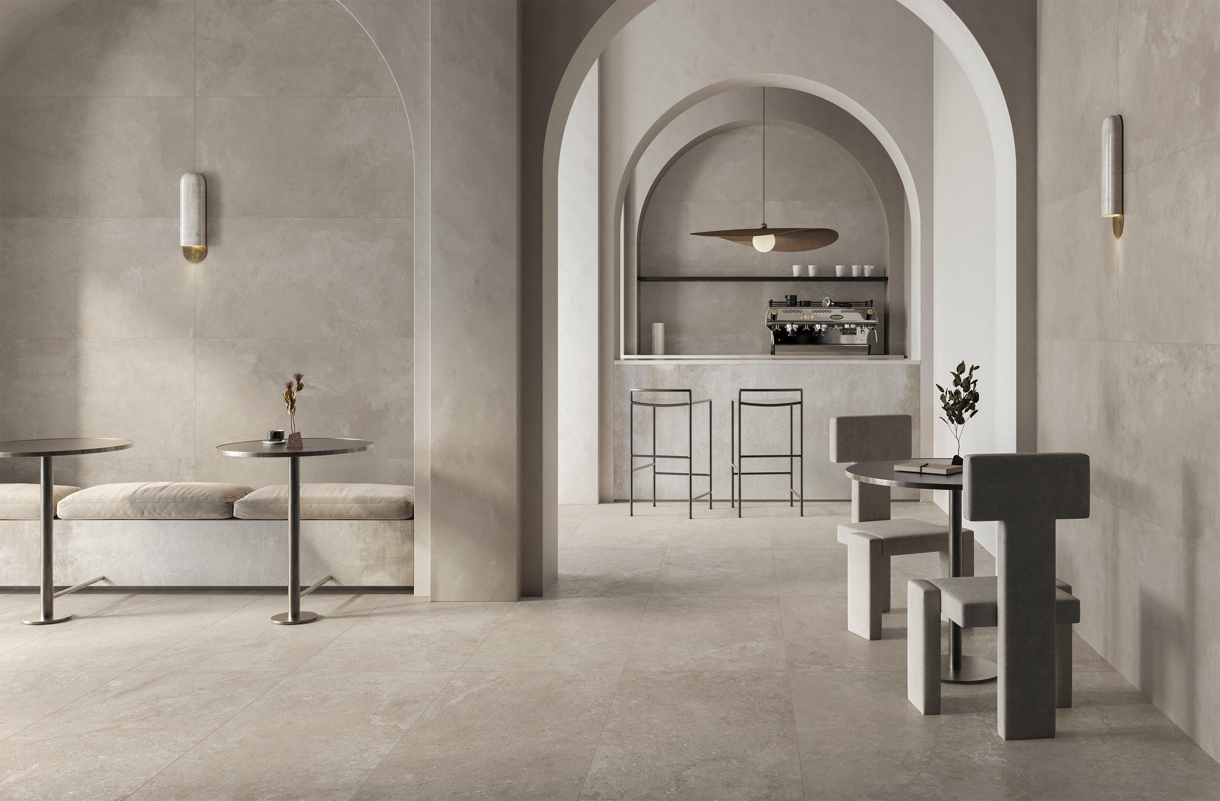 Bodenfliese Sintesi FRAMEWORK CONCRETE taupe 60x120