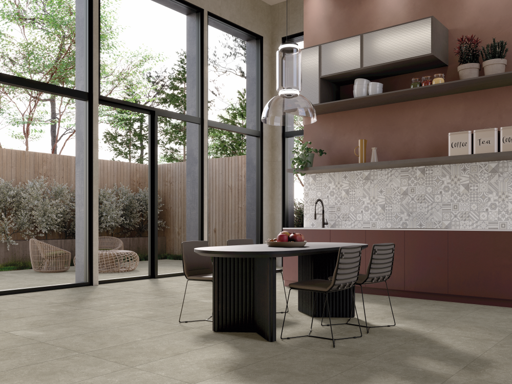 Bodenfliese Kersano BLOK grey 30x60